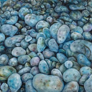 Pebbles Rain Rest  – Giclee print 40x45cm