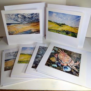 4x Landscape / Seascape Greetings Cards pack
